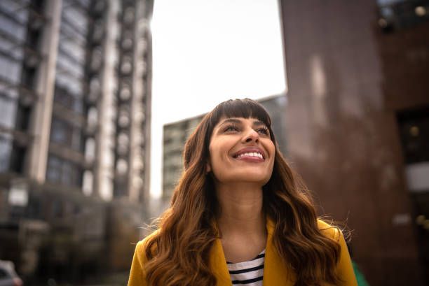 chica sonriendo
